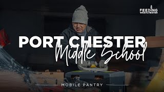 Bringing Food to Families: Mobile Pantry at Port Chester Middle School