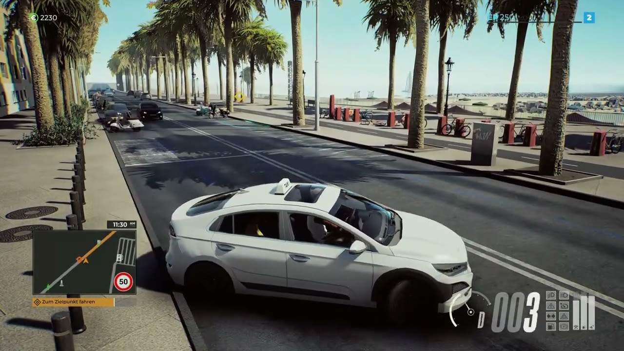 Taxi Life Simulator  die erste Schicht in Barcelona 