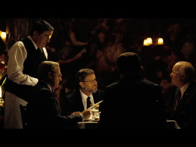 Vice (2018)  - An American Menu - Restaurant Scene [HD] | Spotlight class=