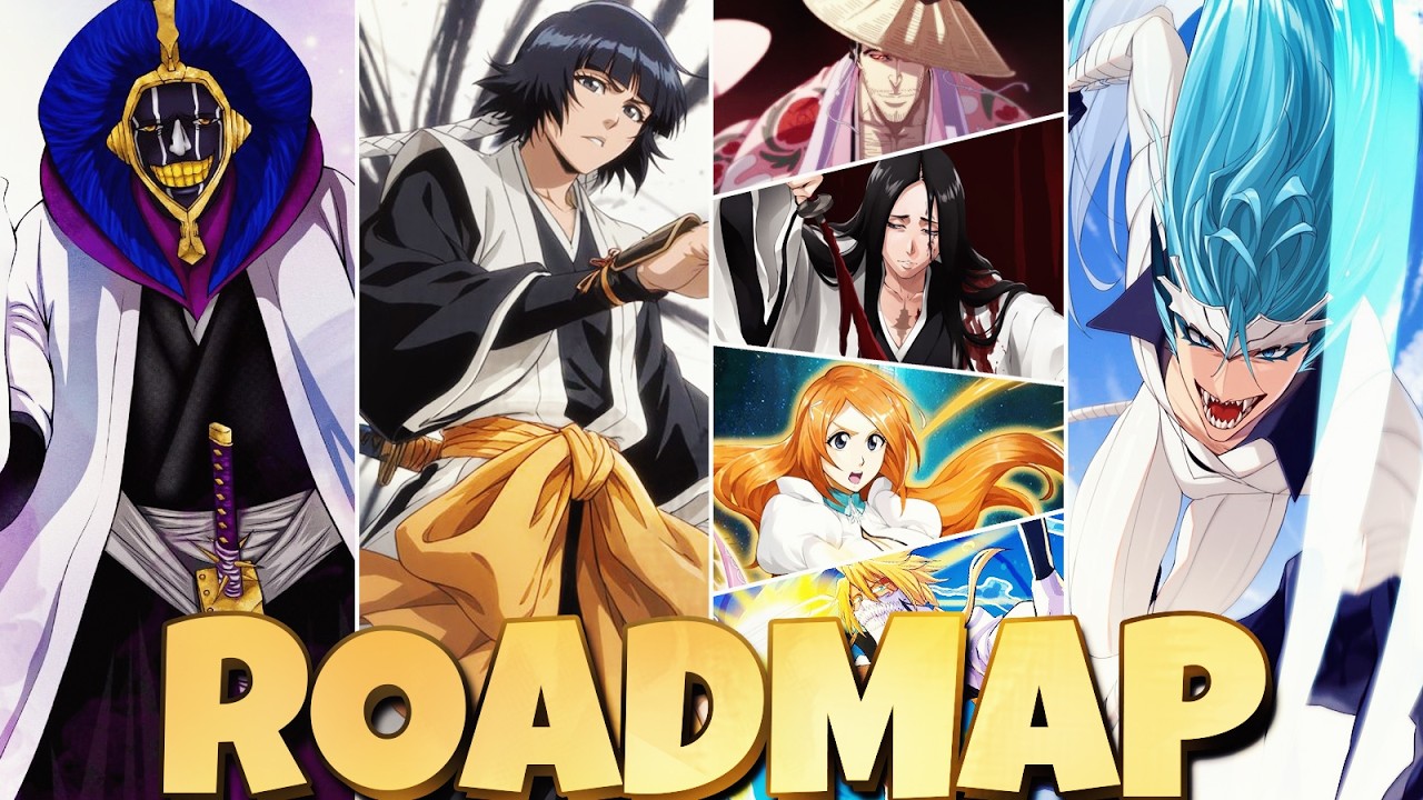 ROADMAP WITH ALL CHARACTERS & TYPING UNTIL HALF ANNIVERSARY - Bleach Soul Resonance