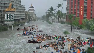 New chapter in China! Typhoon Prapiroon exploded in Hainan, thousands were evacuated