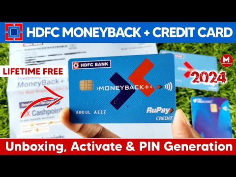Hdfc Money Back + Credit Card Unboxing & Activation 🎉¦ Hdfc Credit Card Pin Generation