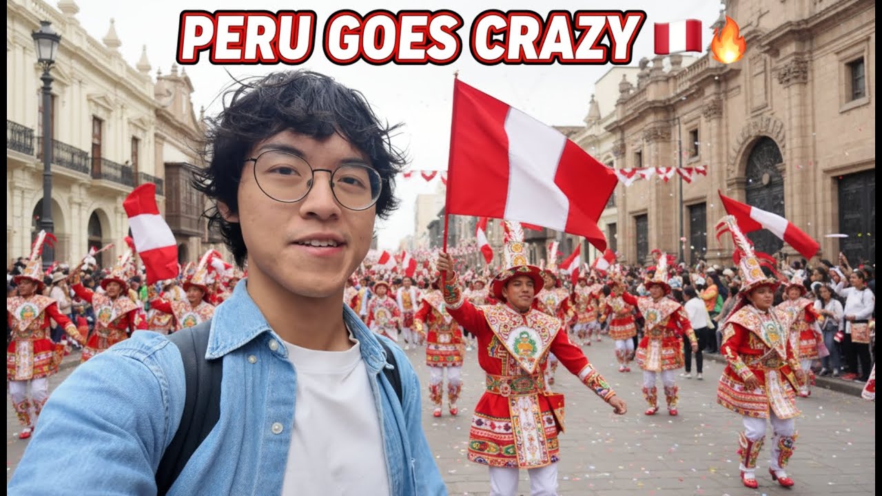 Peru’s Traditional Dances BLEW MY MIND 🇵🇪🔥 (Fiestas Patrias Parade)