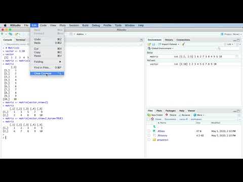 Matrices en R