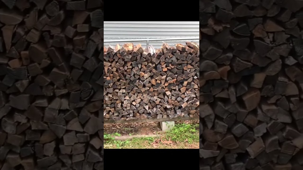 Delivered & Stacked Face Cord of Firewood 