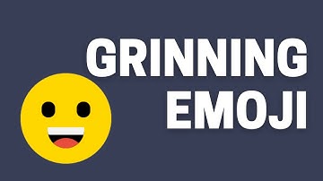 Grinning Emoji | HTML & CSS