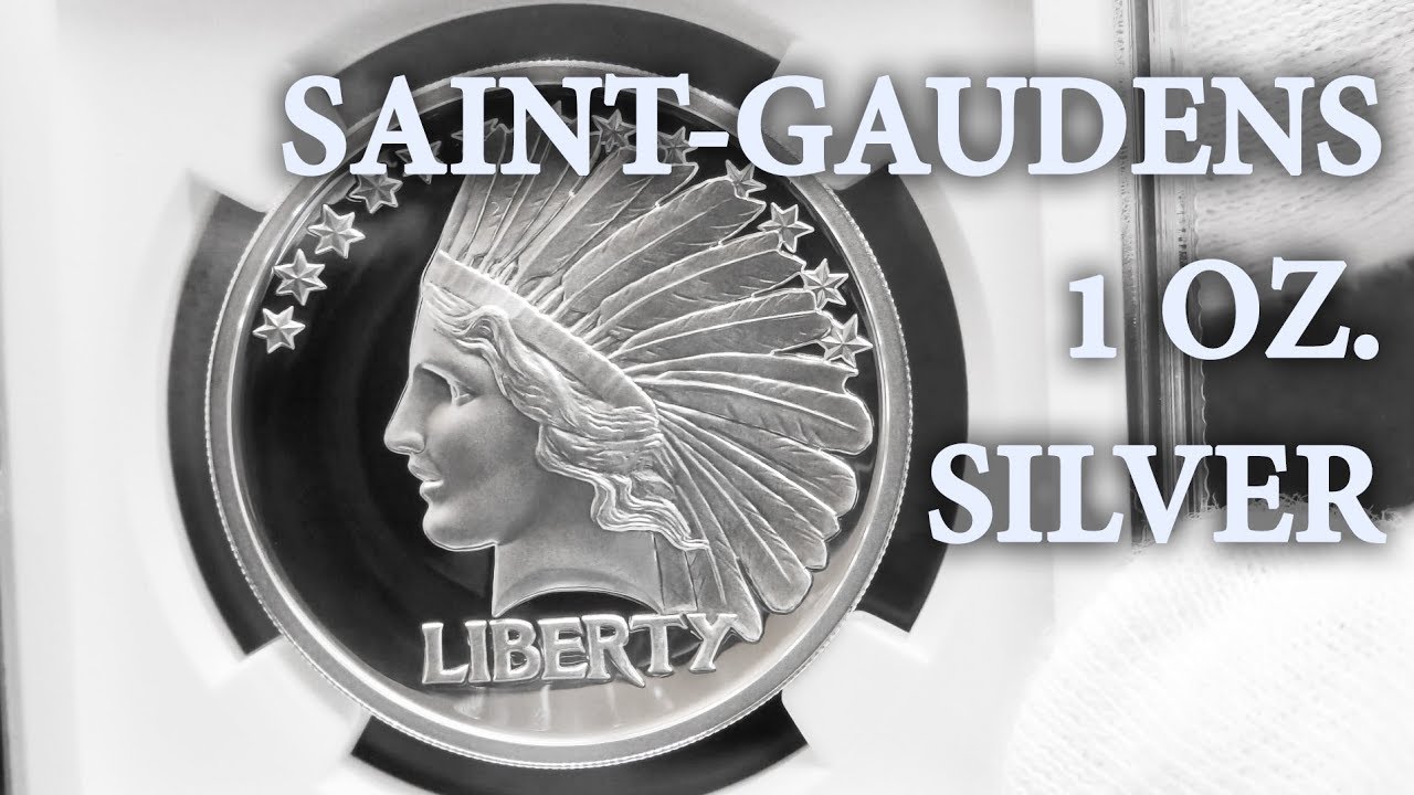 Saint-Gaudens Silver Commemorative Medal PF70 NGC, High Relief
