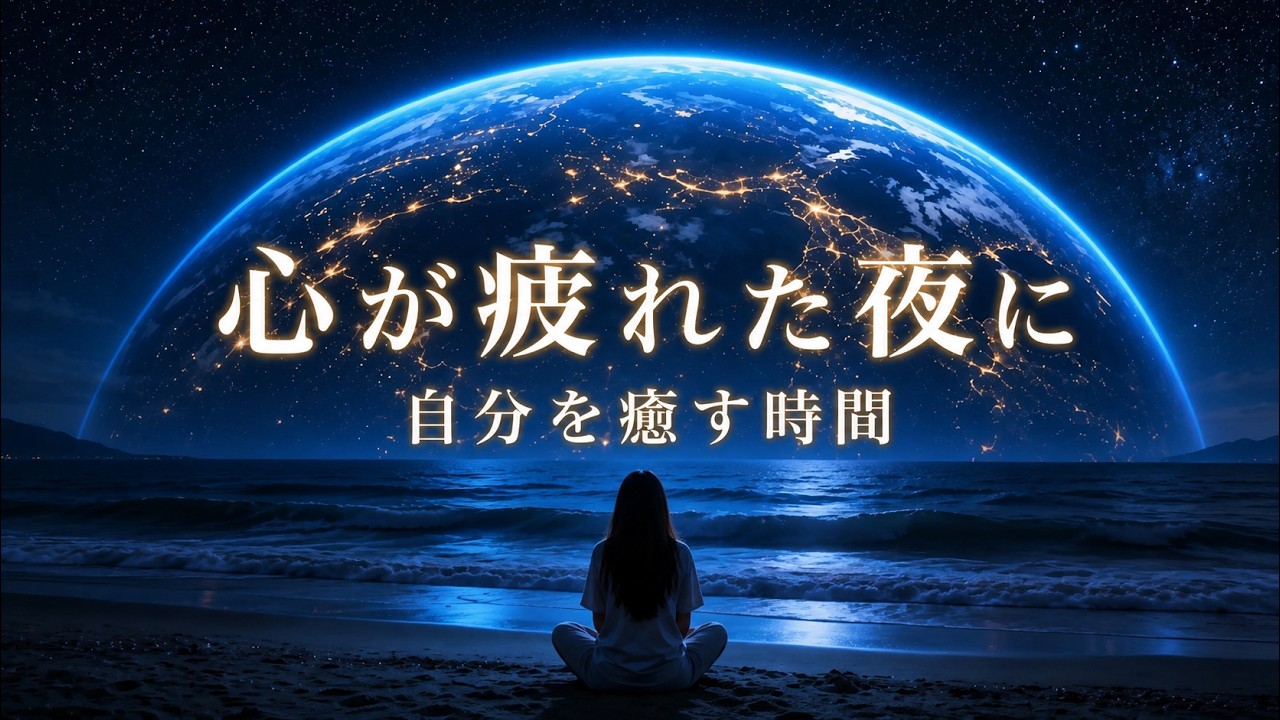 心が疲れた夜に、自分を癒す時間|今夜は自分を大切に|Healing Night for Your Heart