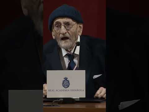 El ganador del Premio Cervantes 2024, Álvaro Pombo: "Cervantes era un 'pringao' genial"  #shorts