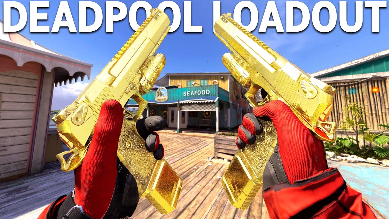 I created the Entire DEADPOOL Loadout in Call of Duty..