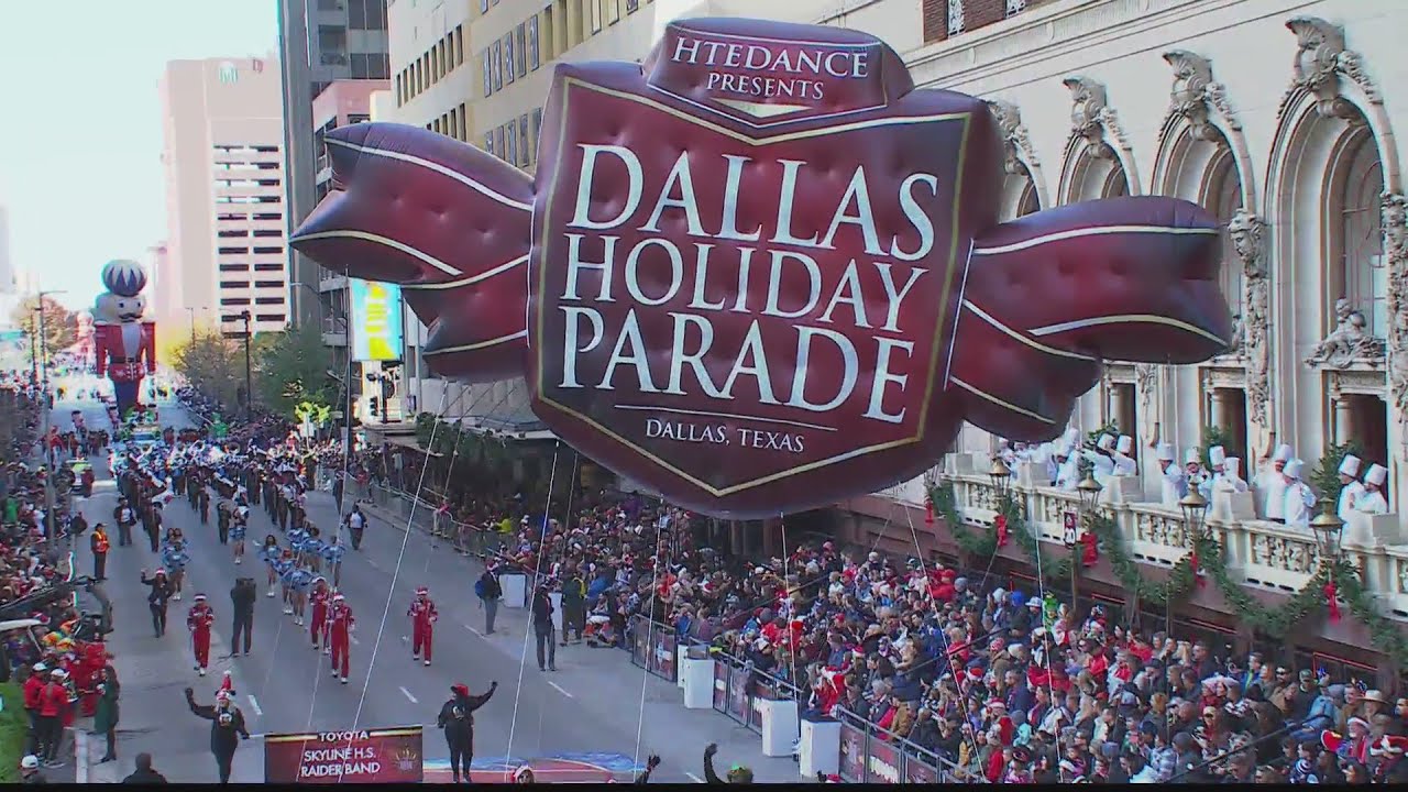 2022 Dallas Holiday Parade YouTube