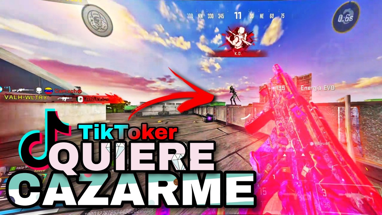 😳 TIKTOKER QUISO CAZARME y TERMINÉ HUMILLANDO A TODA SU SQUAD  | BLOOD STRIKE MOBILE 😱