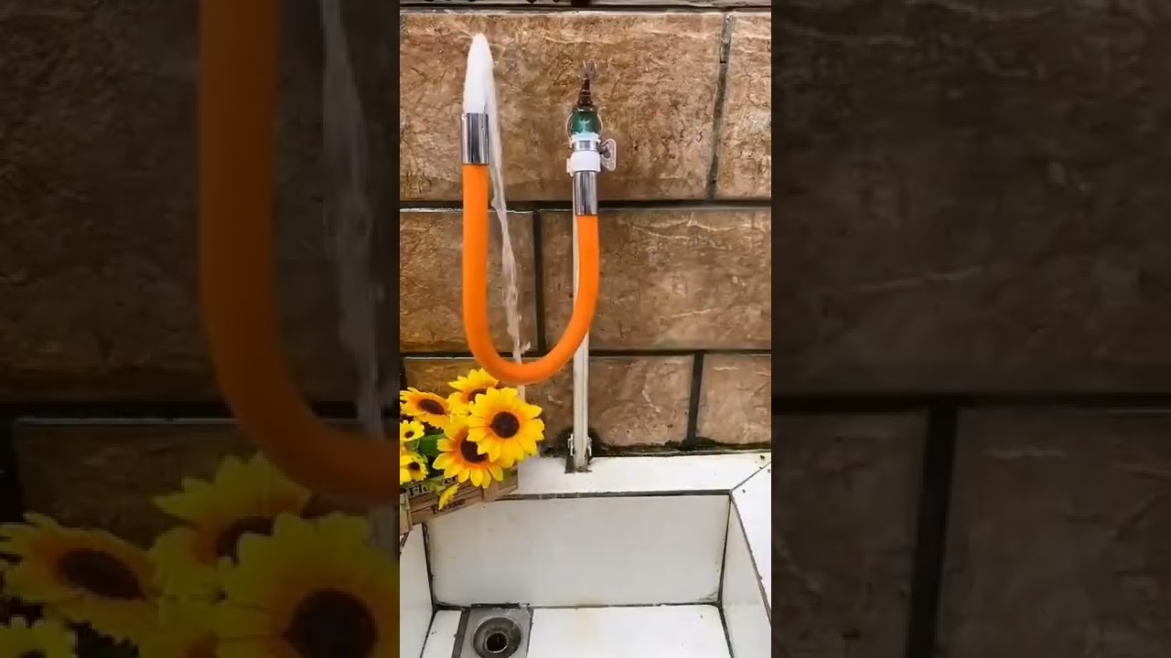 Small Handy Water Pipe Extender 😎 satisfying short YouTube