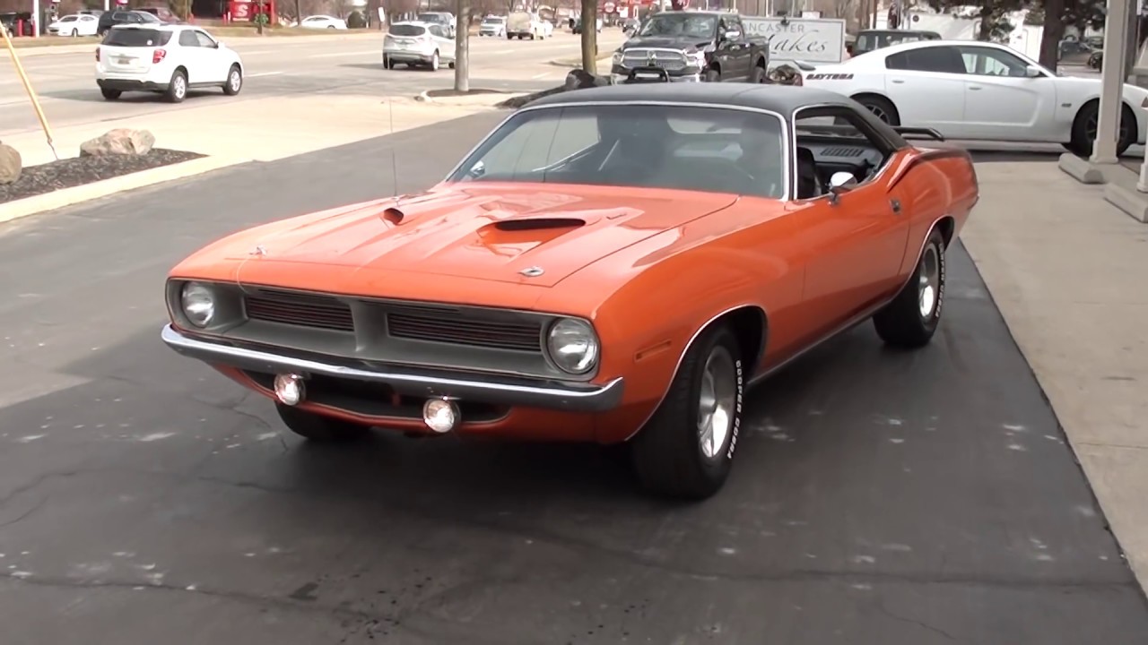 1970 Plymouth Cuda $47,900.00 - YouTube