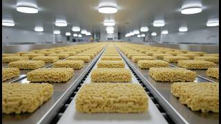 inside the billion-dollar factory revealing instant noodle's SECRET at MASSIVE SCALE