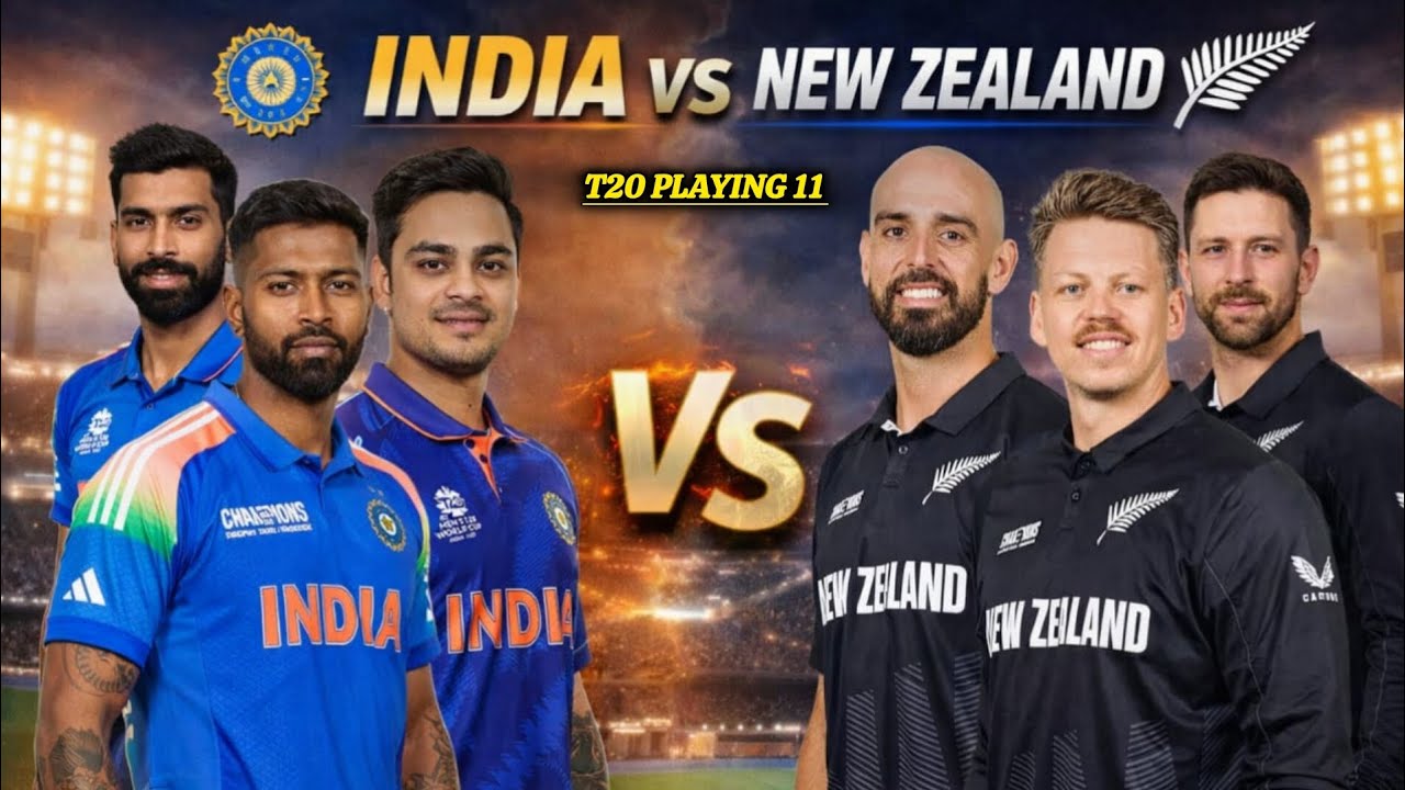 India vs New Zealand Playing 11 | Full Team Analysis & Match Preview