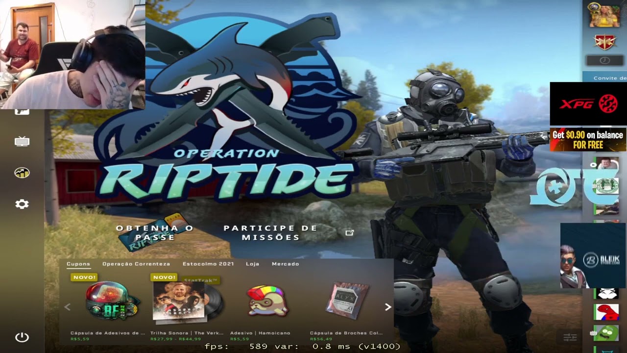 FNX FARPA MIBR ACADEMY NO TREINO DA THE LAST DANCE