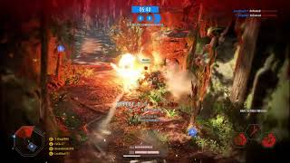 Star Wars Battlefront 2: AT-ST 60 Killstreak Gameplay