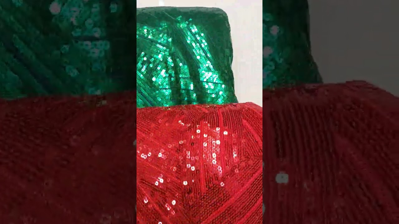 full sequence work georgette fabric 7 colors available             ||