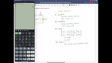 Problem 3.11 (2) Mesh Analysis, Fundamentals of Electric Circuits, 7th ed, Alexander / Sadiku