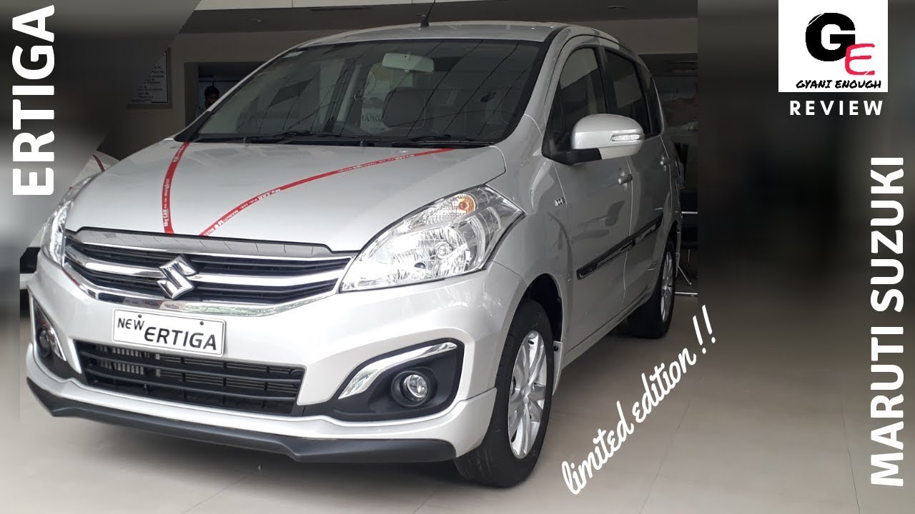 Maruti Suzuki Ertiga Vdi Limited Edition Most Detailed Review Features Price Specs