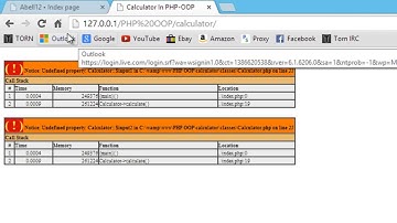 PHP OOP: Simple Calculator