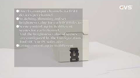 GVS KNX/DALI Gateway