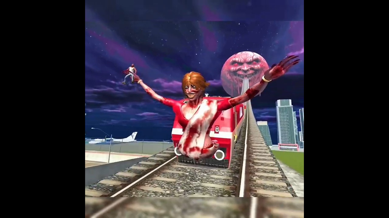 Franklin vs Horror Blood Moon 🌕 Longest Road Challenge | Indian Bike Driving 3D | 