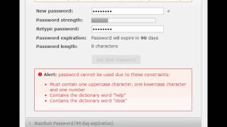 UI Essentials - Setting a new NetID Password