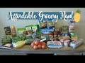 Affordable Grocery Haul