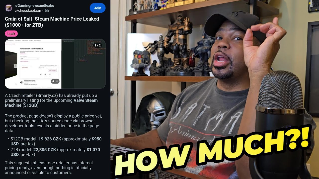 Steam Machine Official Price has LEAKED?!