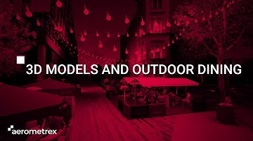 Aerometrex 3D and Outdoor Dining Planning