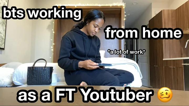 PRODUCTIVE DAY IN MY LIFE *WITH A REAL JOB* | VLOGMAS DAY 8: working from home