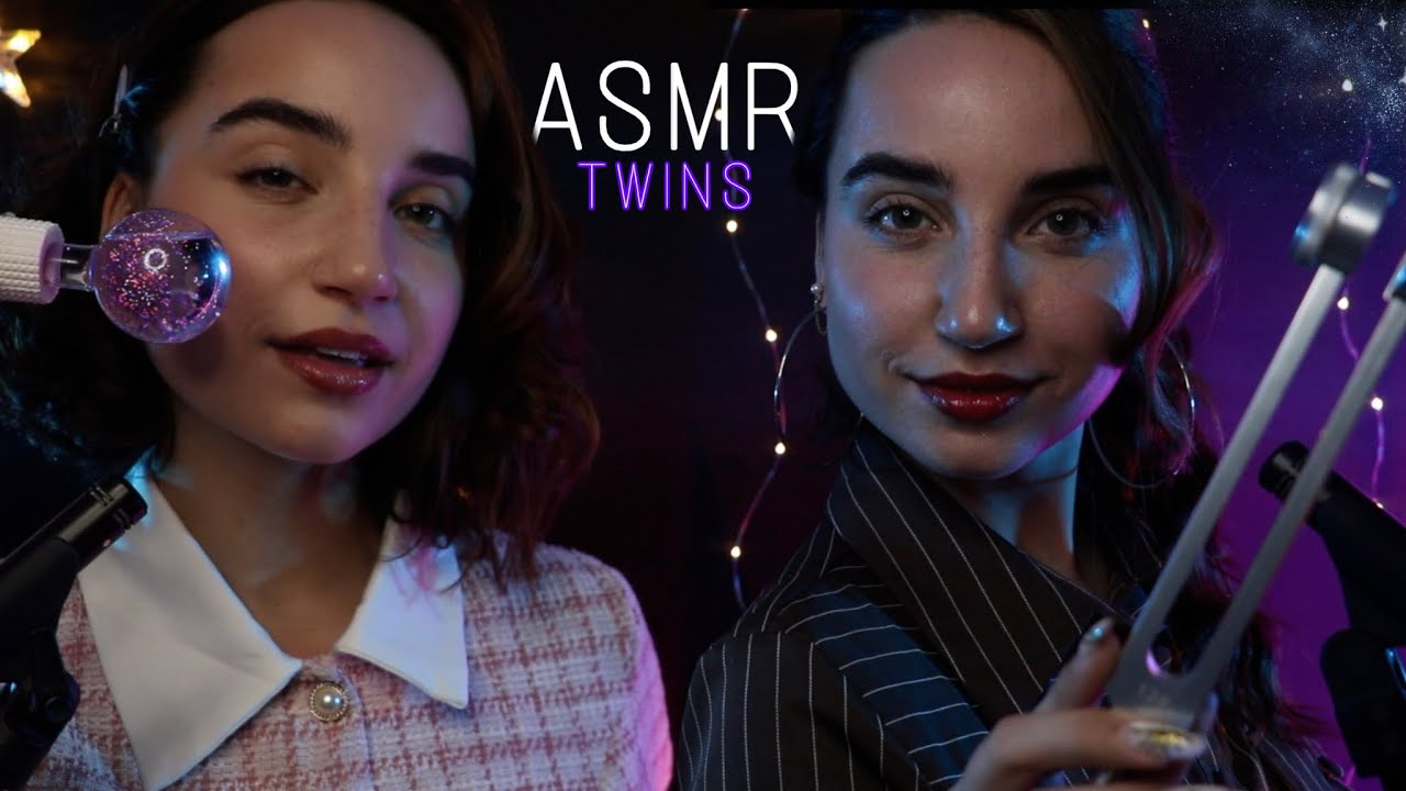 ASMR TWINS : Double frissons avec ma jumelle 👯‍♀️ (no talking) 