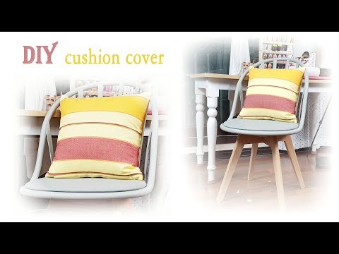 쇼파 쿠션 | make a cushion cover | 쿠션커버 만들기 | 홈코디    #petitsewing