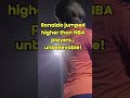 Ronaldo Jumped HOW High?! 😱