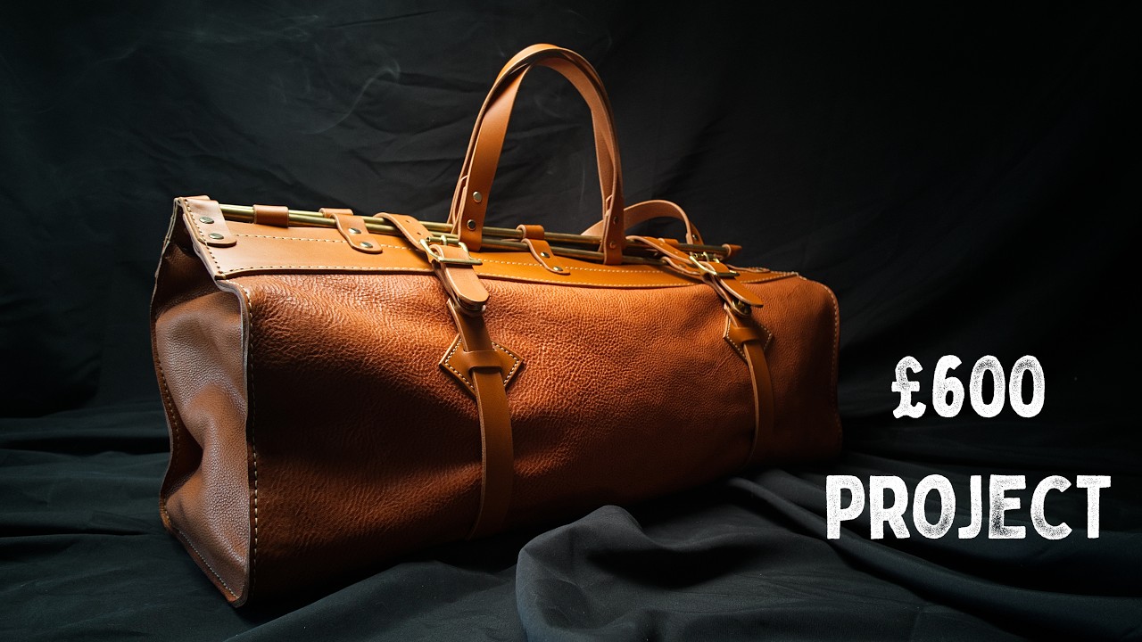 Western-Style Leather Doctor's Bag | Full Build