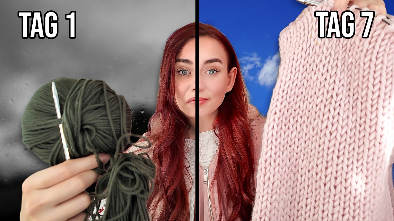 Kann man in 7 Tagen STRICKEN lernen?