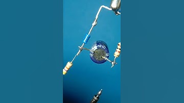 LED Flasher Circuit Using Diac #shorts #shortfeed #yt