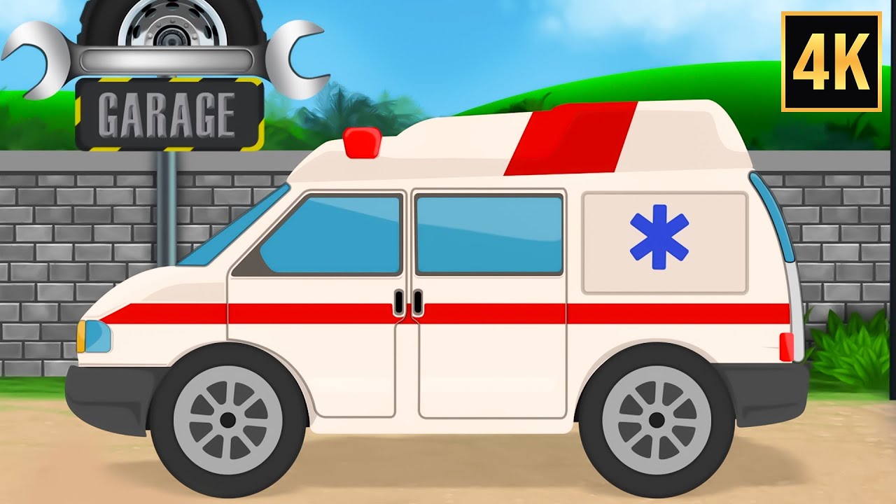 Ambulance Formation and Uses, Car Garage Videos for Kids