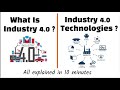 What is industry 40  what are the key industry 40 technologies all explained in 10 minutes