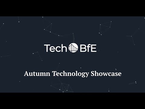 BfE Tech Autumn Showcase Webinar October 2021