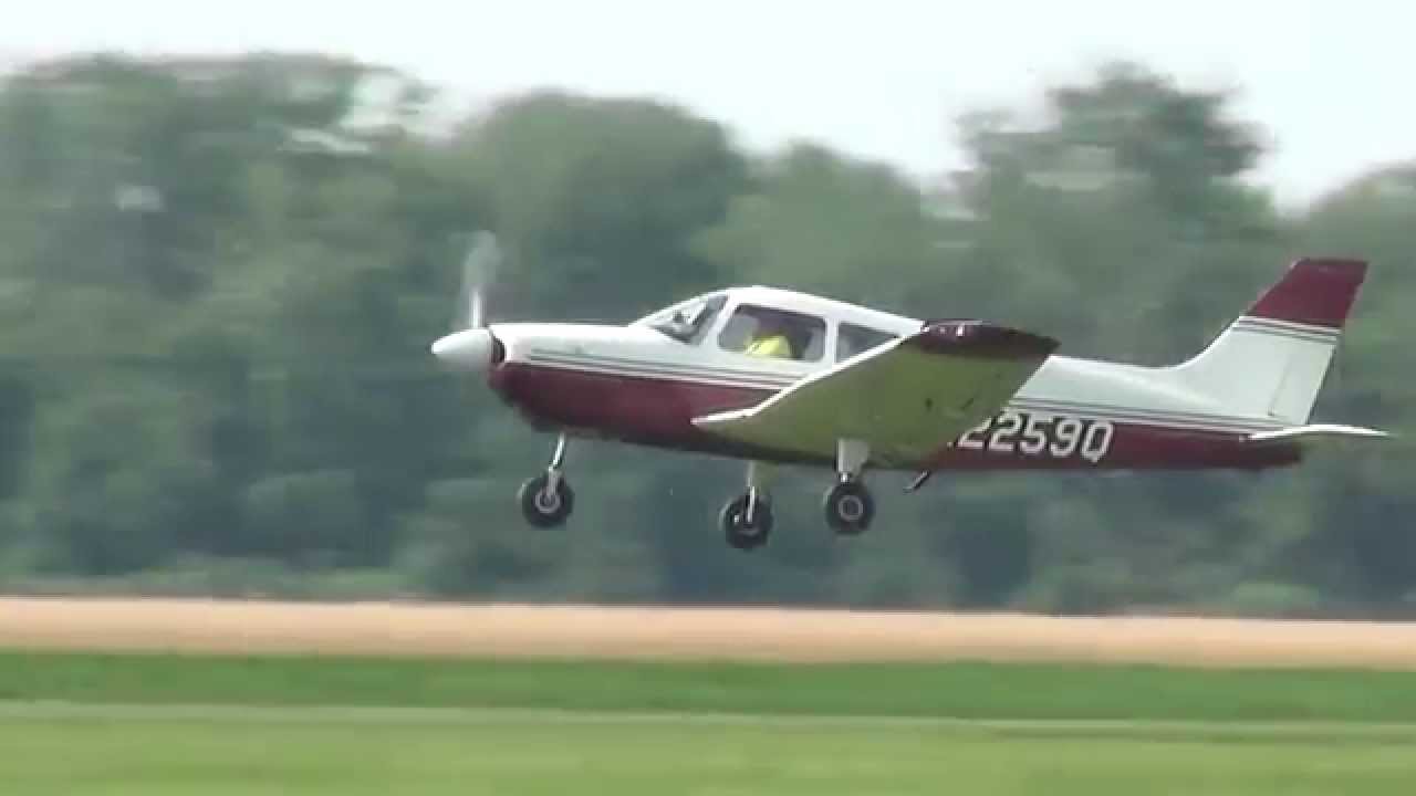 Archer II N2259Q departing D52 on 7/12/14