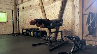 PRONE GHD ISOMETRIC HOLD (FACING DOWN)