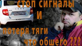 ВыХОДная диагностика. Стоп-сигналы и потеря тяги. Какая связь???