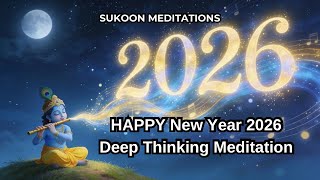 Krishna’s Melody: Ending 2025, Embracing 2026 Peace | Alone New Year 2026 | Deep Thinking Meditation