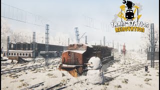 Flooded & Snow Covered Renovations ~ Train Station Renovation #8