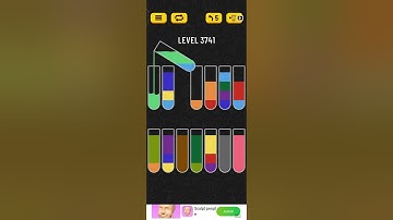 water sort puzzle level 3741