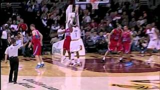 Daniel Gibson 3 point + foul