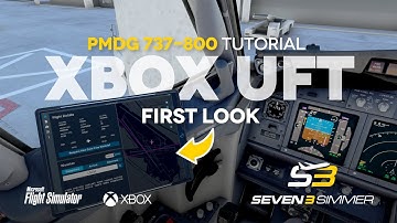 PMDG 737-800 XBOX Universal Flight Tablet FIRST LOOK #microsoftflightsimulator #msfs2020 #msfs #pmdg